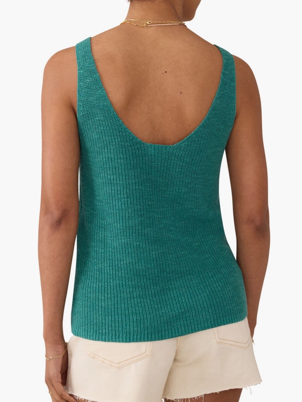 Faherty Miramar Sweater Tank - Picture 2 of 7
